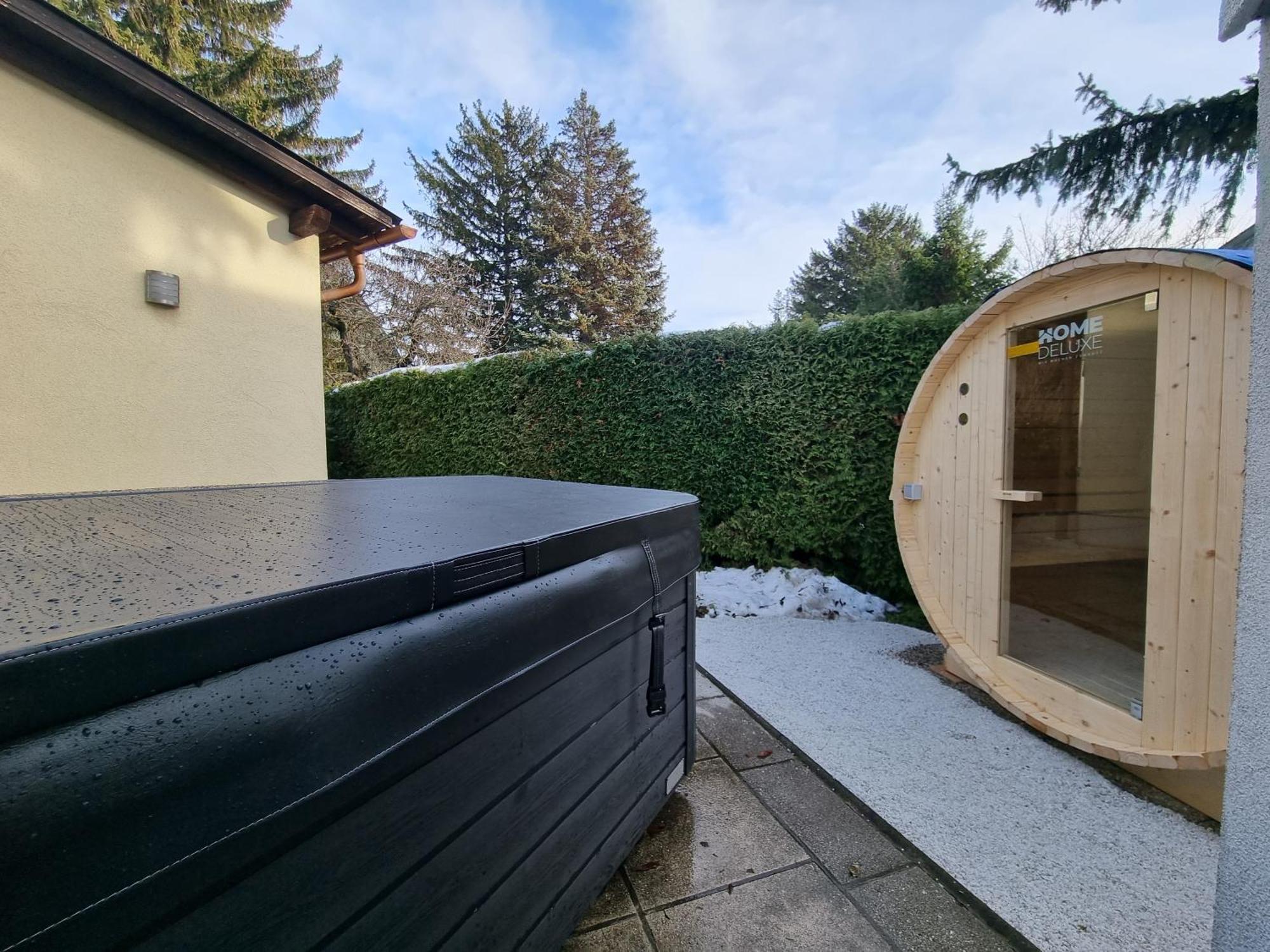 Villa With Private Sauna And Jacuzzi, 8 Min From Schloss Schoebrunn Vienna Exterior photo